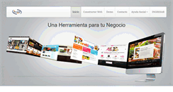 Desktop Screenshot of misolucionweb.com